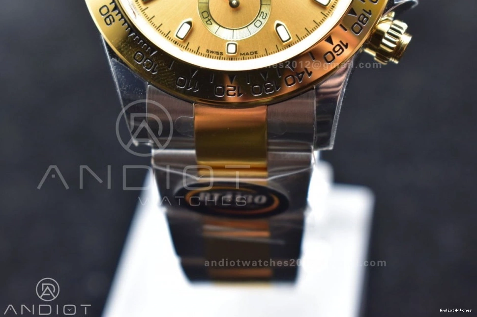 OnTrend 904L Case YG 116503 SS 736 BTF Best Dial Bracelet SA 1:1 Daytona and Edition 0303